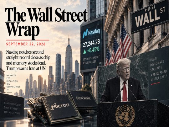 The Wall Street Wrap: September 22, 2026
